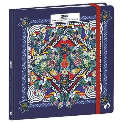 Agenda semainier Catalina - 16 x 16 cm - D&eacute;c/D&eacute;c - QUO VADIS photo du produit