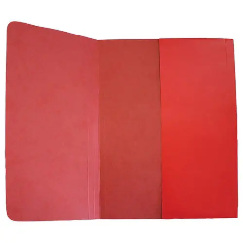 10 Chemises pochettes carte lustrée avec soufflet 250 g photo du produit