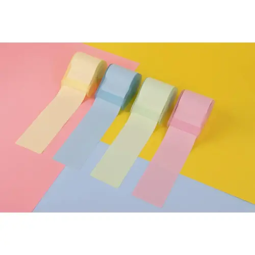 D&eacute;vidoir de notes jaune - rouleau de 8m photo du produit