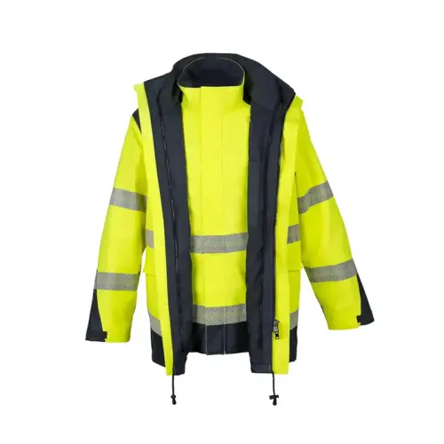 Parka HV 4 en 1 - Taille XXL - Jaune photo du produit