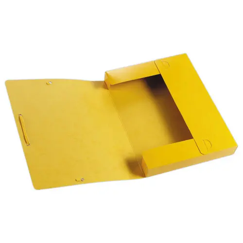 Boîte de classement carte - Dos 4 cm - jaune - ACCESS photo du produit