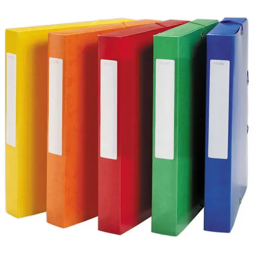 Bo&icirc;te de classement carte  - Dos 4 cm - rouge - Access photo du produit