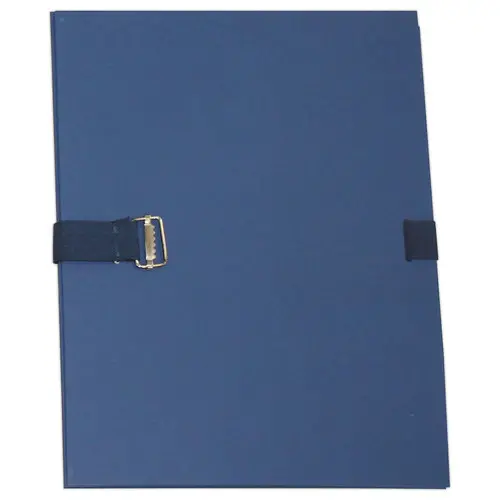 Chemise à sangle avec rabat de pied - largeur max 13 cm bleu fonce photo du produit