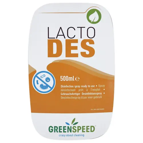 Spray d&eacute;sinfectant Lacto Des - Greenspeed photo du produit