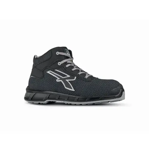 Paire Chaussures de s&eacute;curit&eacute; Morrison - Noir et blanc - Taille 40 - Upower photo du produit