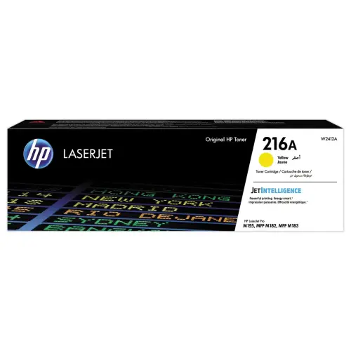 HP 216A W2412A toner jaune - HP photo du produit