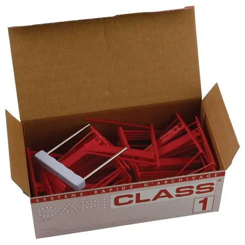 50 Clips d'archivage avec poignée Capiclass - pour format A4 - REXEL photo du produit