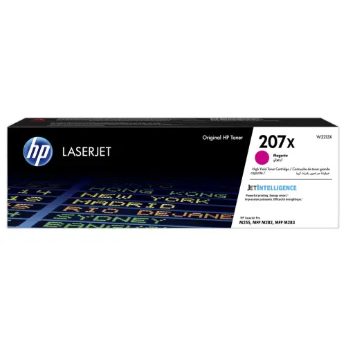 HP 207X W2213X toner magenta Grande capacit&eacute; photo du produit