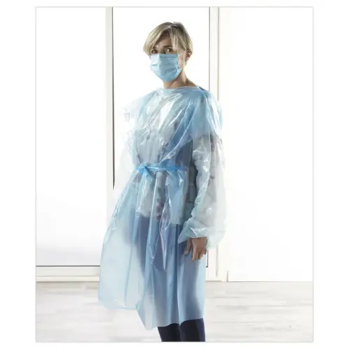 200 Kits sur-blouse et manchettes de protection - Jetable - T'nB photo du produit