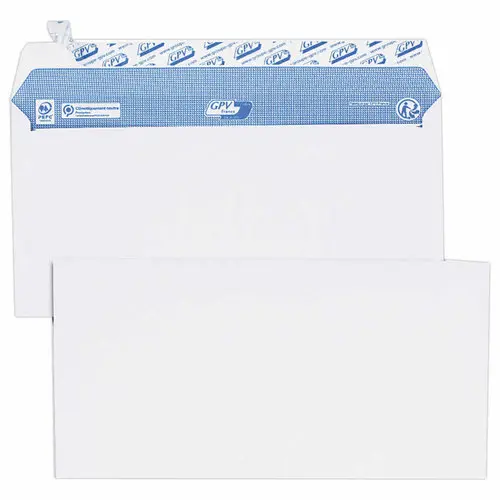 200 Enveloppes DL blanches - 110 x 220 mm - Gpv Every Day photo du produit