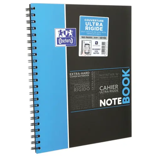 Cahier reliure int&eacute;grale Notebook Oxford A4+, sey&egrave;s 160 p photo du produit