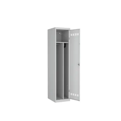 Vestiaire d'atelier ind.salissante,1 col, H180x L40xP50 cm gris/gris photo du produit
