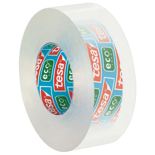 8 Rouleaux adh&eacute;sifs transparents TESA Ecologo - 33 mx 19 mm photo du produit