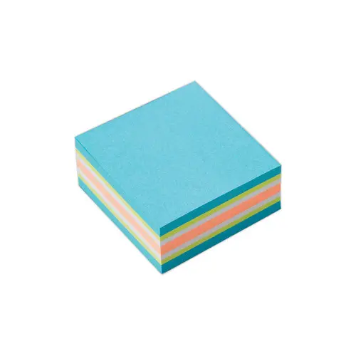 Mini-bloc cube Fiducial 51x51 mm coloris assortis 250 feuilles photo du produit