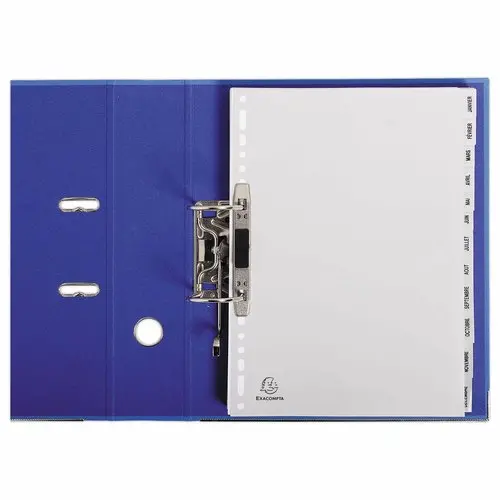 Jeu d'intercalaires alphab&eacute;tiques Forever  - A4- 20 touches - Exacompta photo du produit