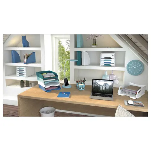 Corbeille &agrave; courrier - Zen Riviera - blanc - CEP photo du produit