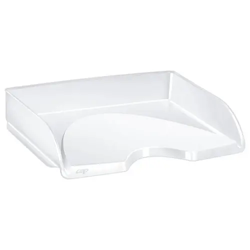 Corbeille à courrier à l'italienne Riviera - blanc - Happy by CEP photo du produit