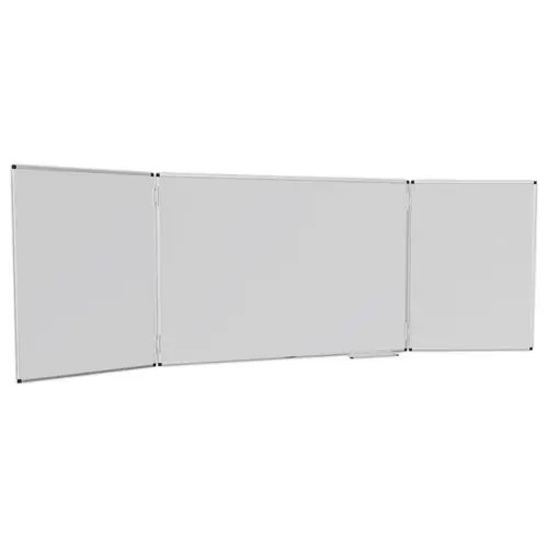 Tableau blanc triptyque Unite Plus - Surface émaillée - 90 x 120 cm - LEGAMASTER photo du produit