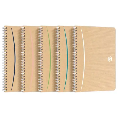 Cahier spirale A5 Touareg - 5x5 - 180 pages - OXFORD photo du produit
