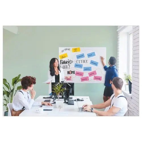 Rouleau 15 feuilles &eacute;lectrostatiques Magic Chart - Version tableau blanc - 90 x 120 cm - LEGAMASTER photo du produit