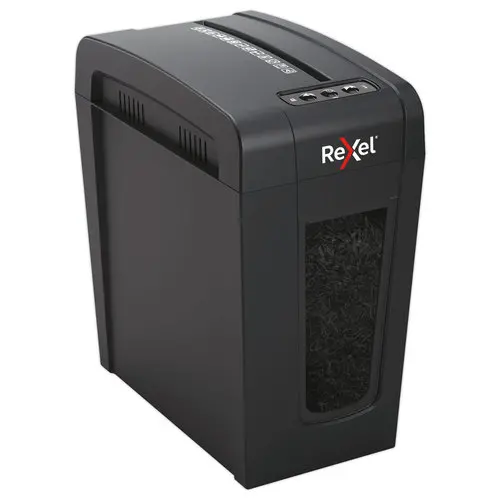 Destructeur de documents Secure X8-SL - Coupe Croisée - 8 feuilles - 14 L - REXEL photo du produit