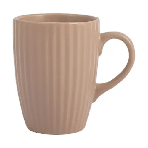 6 Mugs Country de 29,5 cl en porcelaine assortis photo du produit