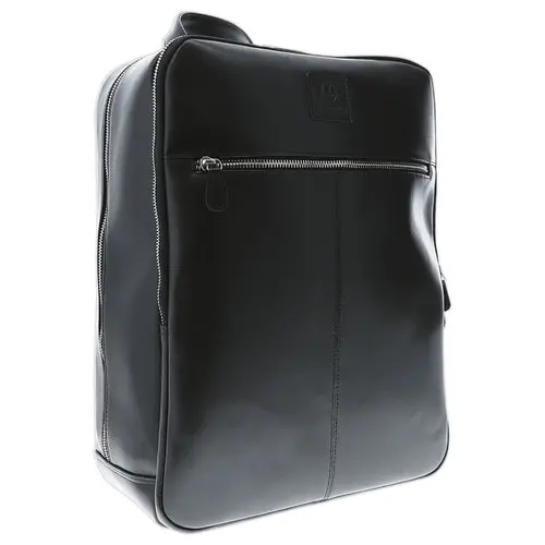 Sac à dos pour ordinateur 15.6" Exactive en cuir noir photo du produit
