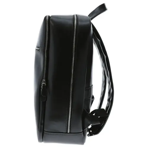 Sac à dos pour ordinateur 15.6" Exactive en cuir noir photo du produit