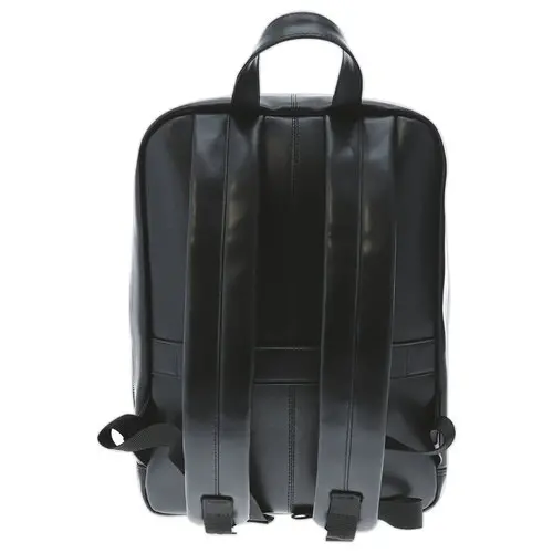 Sac à dos pour ordinateur 15.6" Exactive en cuir noir photo du produit