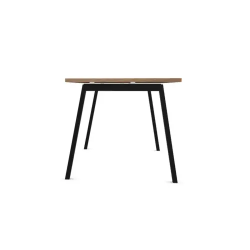 Bureau rectangulaire 180x80 Noyer / pi&eacute;t. Anthracite BANGKOK photo du produit
