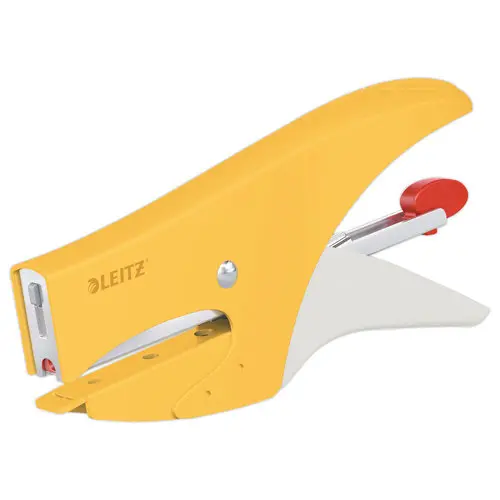 Pince agrafeuse Cosy - 15 feuilles - Jaune - LEITZ photo du produit