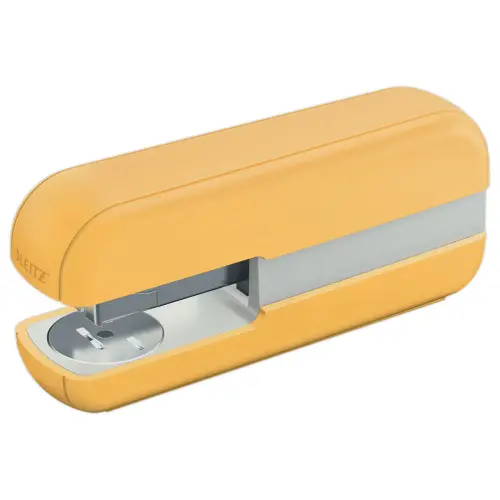 Agrafeuse de bureau Cosy - 30 feuilles - Jaune - Leitz photo du produit