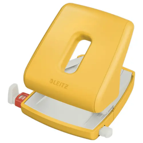 Perforateur Cosy - 30 feuilles - Jaune - Leitz photo du produit