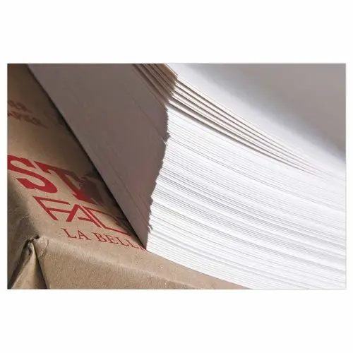 125 Feuilles de papier dessin blanc format 24 X 32 cm - 240 g photo du produit