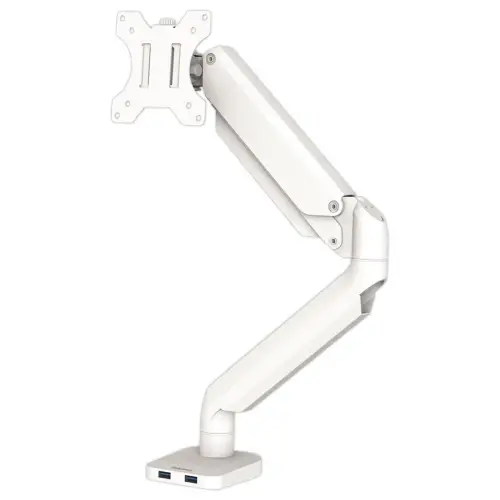 Bras porte-écran simple Platinum Series - Blanc - FELLOWES photo du produit