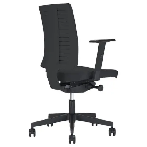 Siège Navigo tissu mécanisme synchronedécalé noir coque noire-monté photo du produit