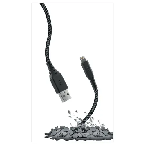 XTREM WORK - Câble renforcé USB-A versLightning - 1,5 m photo du produit