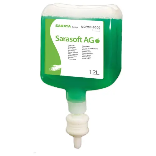 Recharge savon mains Sarasoft AG pour UD 1600 - Parfum Pomme - Saraya photo du produit