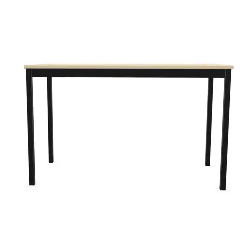 Table modulaire rectangulaire 120 x 60 acacia / noir photo du produit