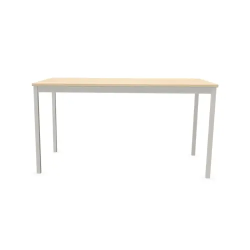 Table modulaire rectangulaire 140 x 70acacia / alu photo du produit