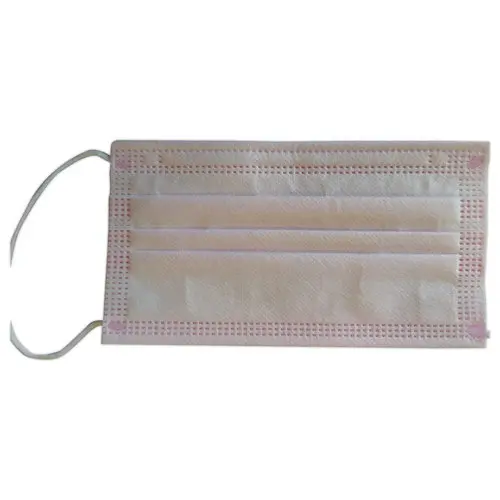50 Masques chirurgicaux type II jetables - Français - Rose photo du produit