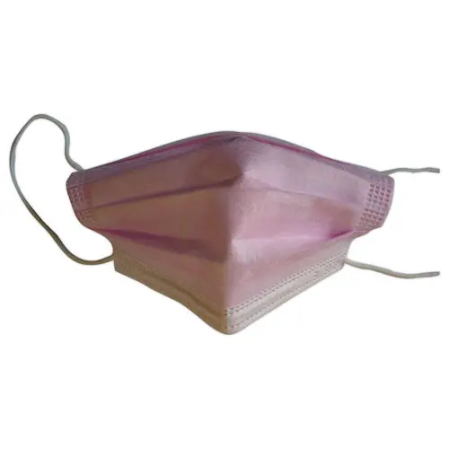 50 Masques chirurgicaux type II jetables - Français - Rose photo du produit