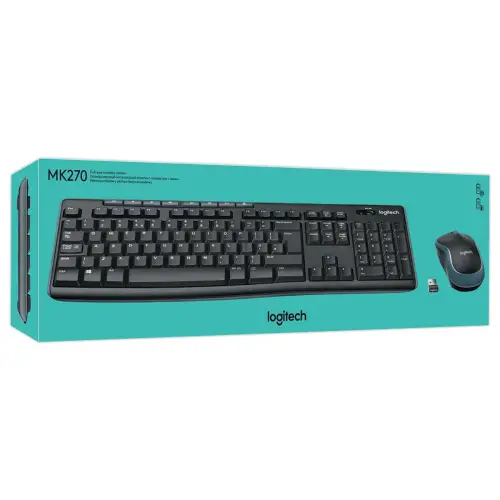 Kit silencieux clavier + souris sans fil MK295 - AZERTY - Logitech photo du produit