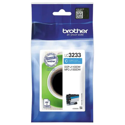 Cartouche BROTHER LC3233C Cyan photo du produit