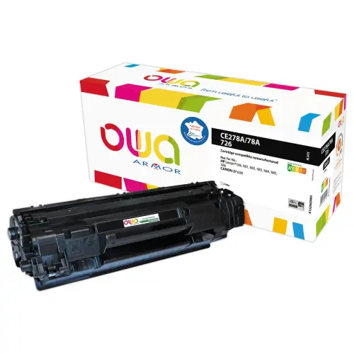 Cartouche equi. HP CE278A HP78A, Canon726 noire APF photo du produit