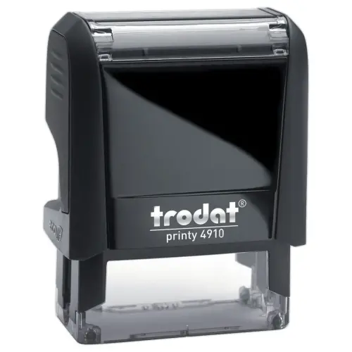 Tampon personnalisable Printy 4910 - Noir - 2 lignes maxi photo du produit