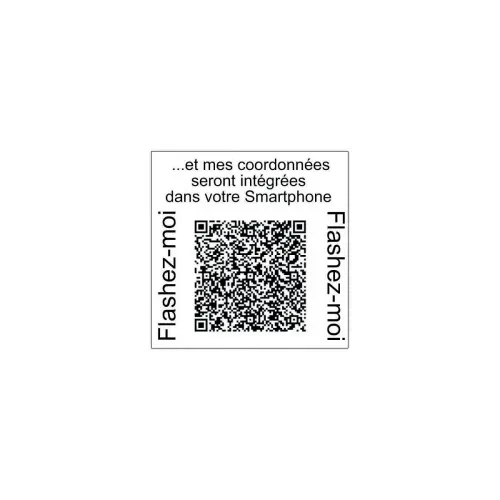 Timbre personnalisable Printy 4924 - Bo&icirc;tier rouge - Encre noire - 40 x 40 mm - 8 lignes max. photo du produit