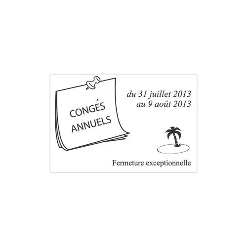 Timbre personnalisable Printy 4927 - Boitier gris - Encre noire - 60 x 40 mm - 10 lignes max. photo du produit