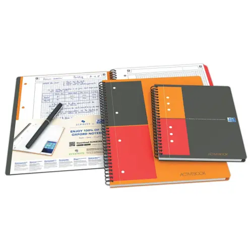 Cahier A4+ activebook International - Oxford photo du produit
