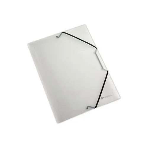 Chemise 3 rabats &agrave; &eacute;lastiques en polypropyl&egrave;ne 5/10e - Incolore - FIDUCIAL photo du produit